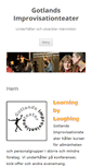 Mobile Screenshot of gotlandsimpro.se