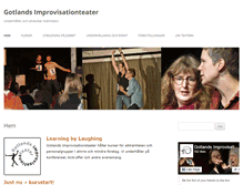 Tablet Screenshot of gotlandsimpro.se